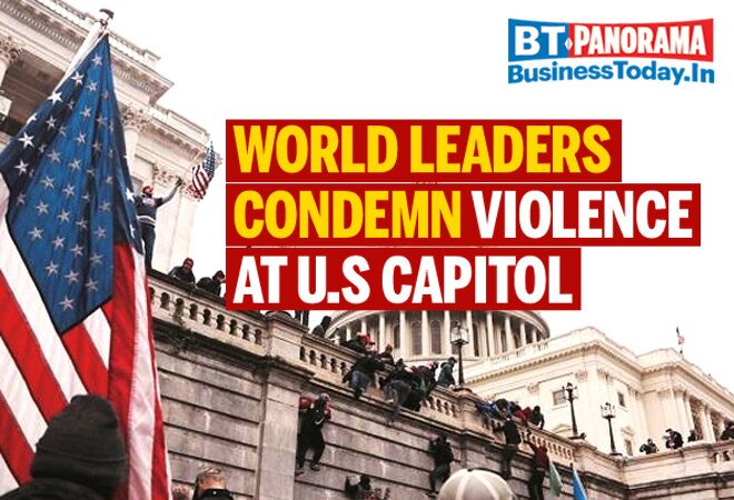 From Johnson to Ardern: World leaders express shock at siege of US Capitol
