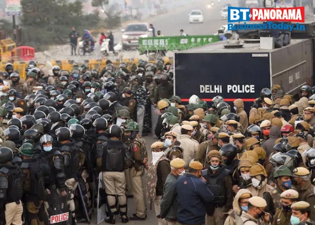 What is a toolkit and how is it related to farmers' protests?