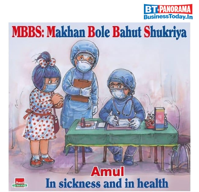 7 of dairy brand Amul's recent doodles that cheered us up
