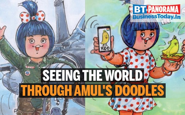 7 of dairy brand Amul's recent doodles that cheered us up