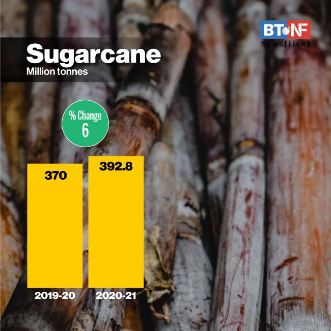 India's foodgrain output rises 2.7% to record 305.4 MT in FY21