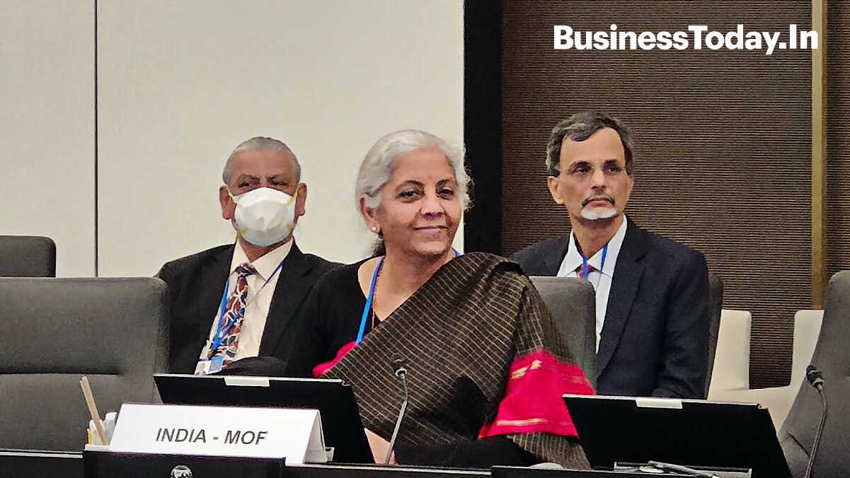 Union Finance Minister Nirmala Sitharaman attends G20 Emerging Market Economies meeting on the sidelines of the upcoming G20 Finance Ministers and Central Bank Governors Meeting, in Washington D.C.