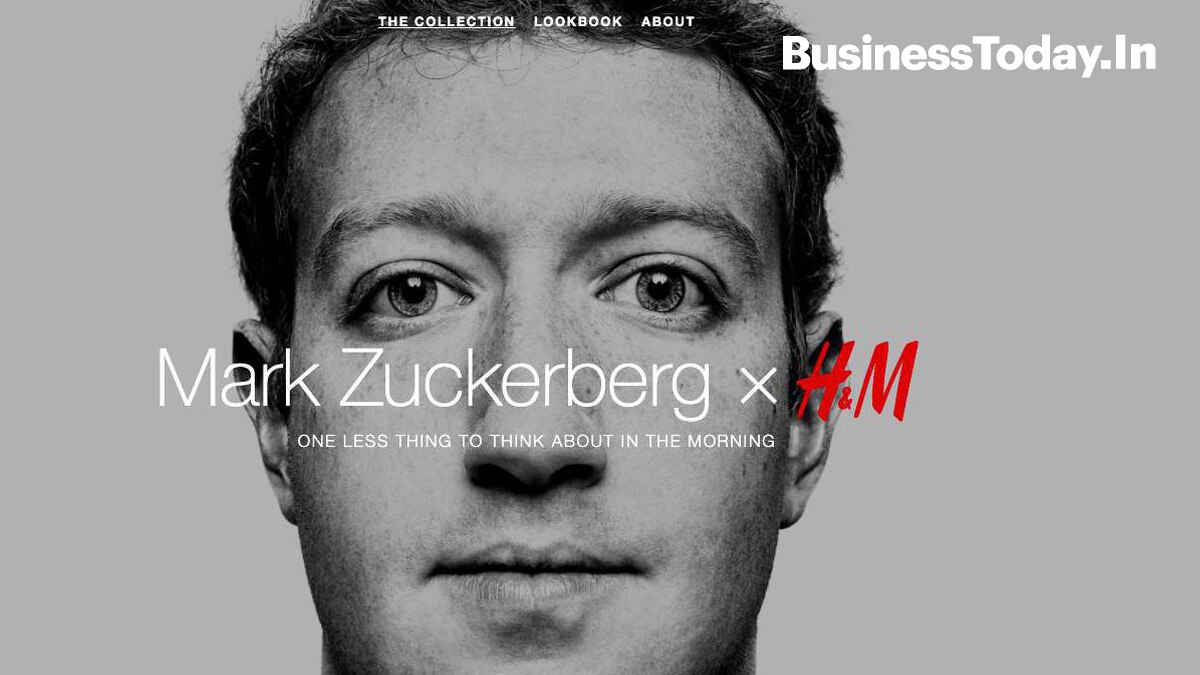 H&M's Mark Zuckerberg collection