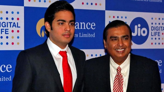 Akash Ambani is the eldest son of Mukesh Ambani Akash Ambani is the eldest son of Mukesh Ambani