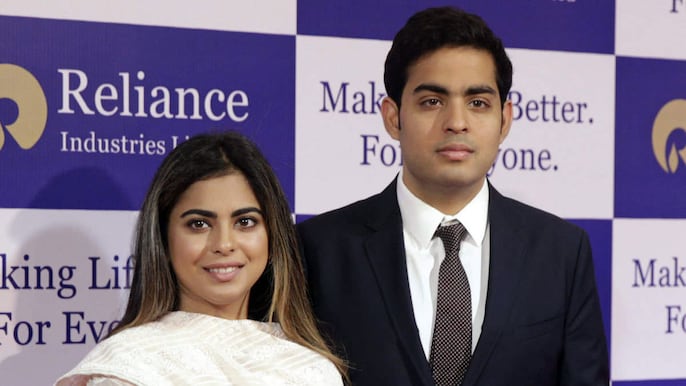 Akash and Isha Ambani Akash and Isha Ambani