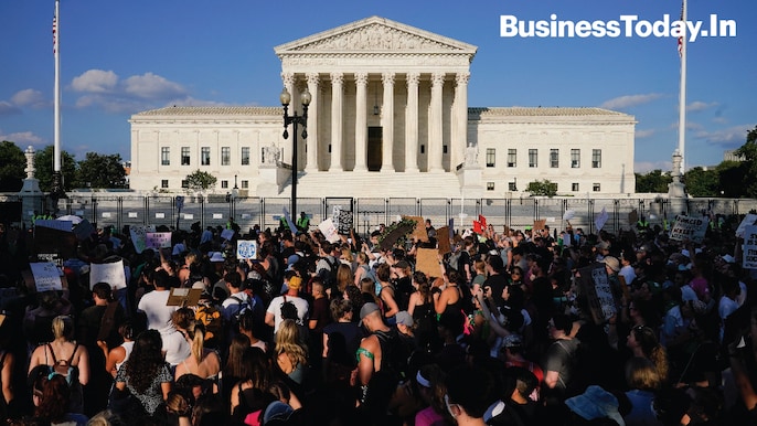 The Supreme Court of the United States (SCOTUS) overturned ‘Roe v Wade’ on Friday, the 1973 landmark judgement that made abortion a constitutional right. The Supreme Court of the United States (SCOTUS) overturned ‘Roe v Wade’ on Friday, the 1973 landmark judgement that made abortion a constitutional right.