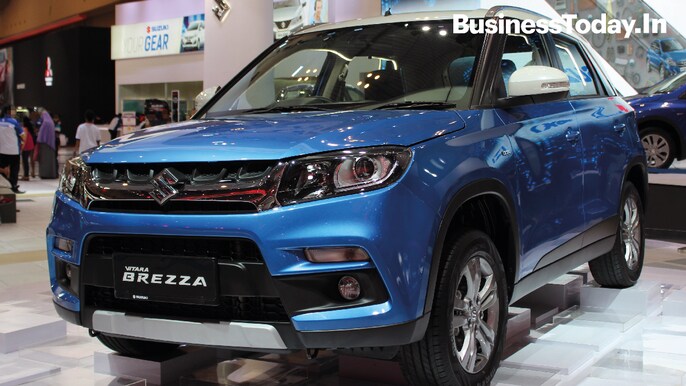 Maruti Suzuki Brezza -- Representative image Maruti Suzuki Brezza -- Representative image