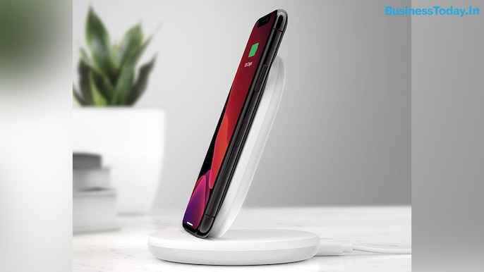 Belkin BoostCharge Qi(15W) Wireless Charging Stand: Rs 3,999 Belkin BoostCharge Qi(15W) Wireless Charging Stand: Rs 3,999