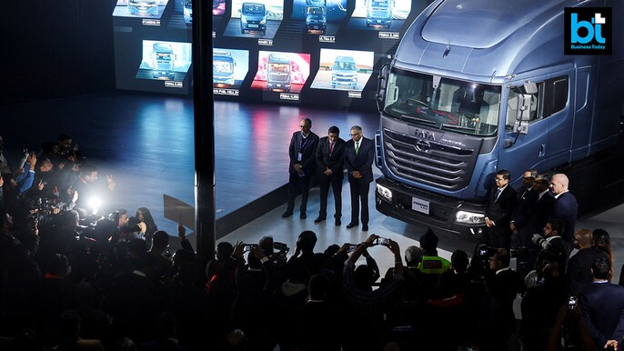 Tata's H.55S Hydrogen engine truck Tata's H.55S Hydrogen engine truck