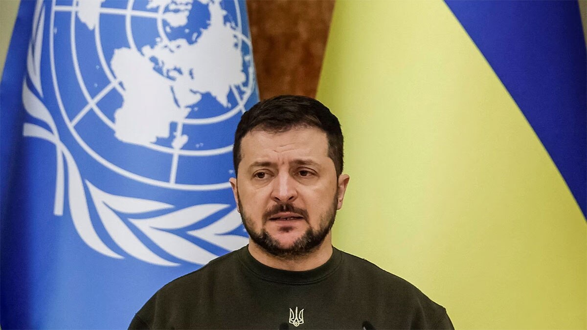 Ukraine's President Volodymyr Zelenskiy