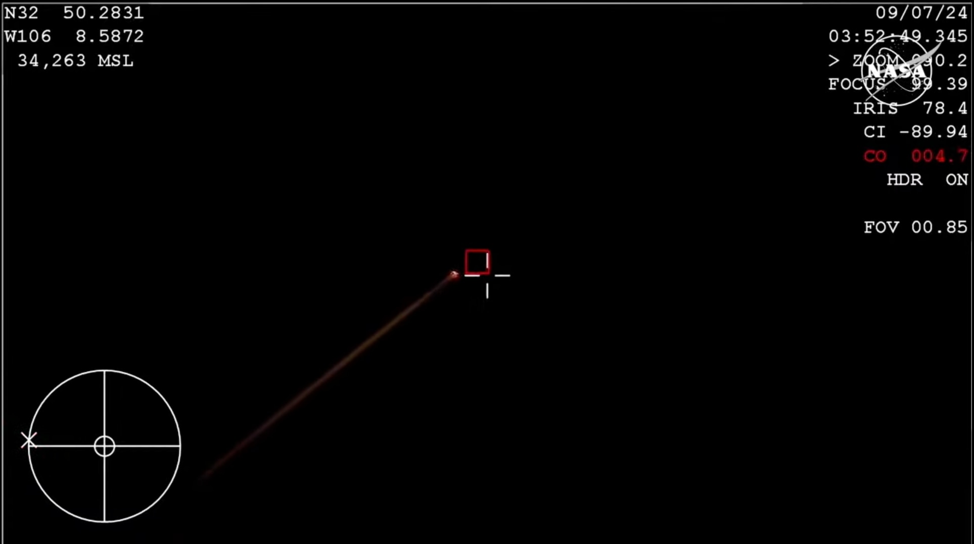Boeing Starliner enters Earth's atmosphere