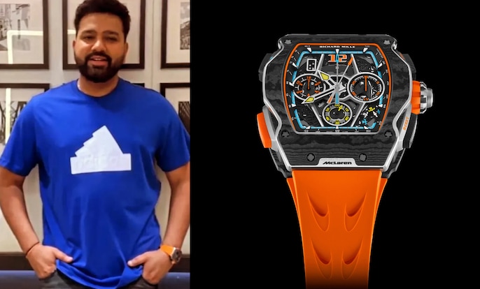 Rohit Sharma – The ₹4.36 Crore Richard Mille RM65-01 Rohit Sharma – The ₹4.36 Crore Richard Mille RM65-01