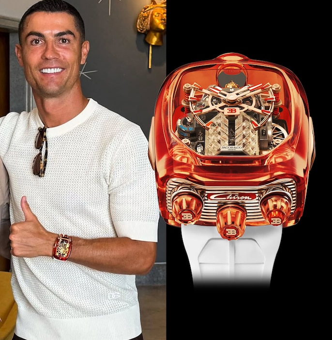 Jacob & Co. Bugatti Chiron Tourbillon Sapphire Orange Jacob & Co. Bugatti Chiron Tourbillon Sapphire Orange