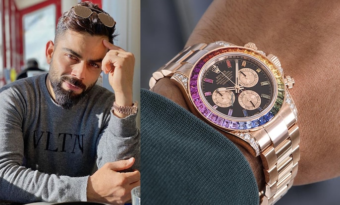 Virat Kohli – The ₹4.36 Crore Rolex Oyster Perpetual Daytona Rainbow Virat Kohli – The ₹4.36 Crore Rolex Oyster Perpetual Daytona Rainbow
