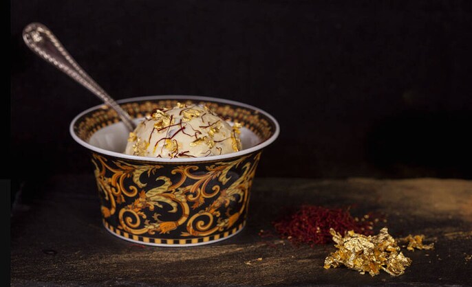 Golden Ice-Cream Golden Ice-Cream