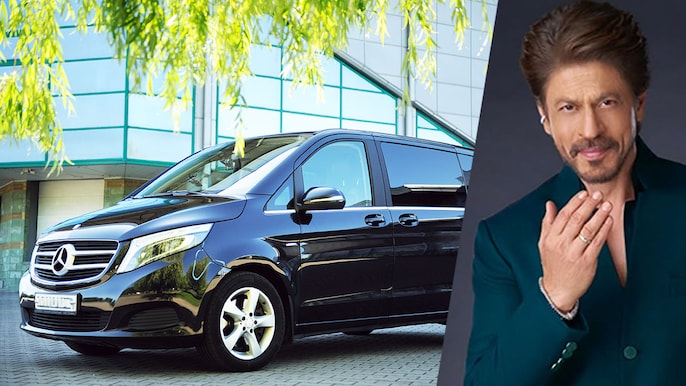 Shah Rukh Khan's V-Class Shah Rukh Khan's V-Class