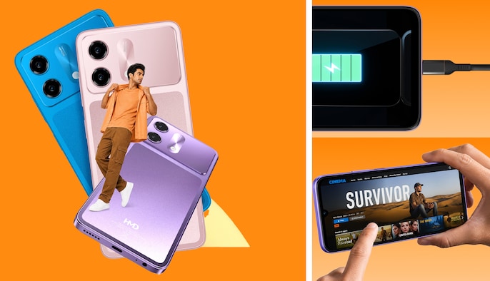 HMD Vibe2 5G — Battery Meets AI HMD Vibe2 5G — Battery Meets AI