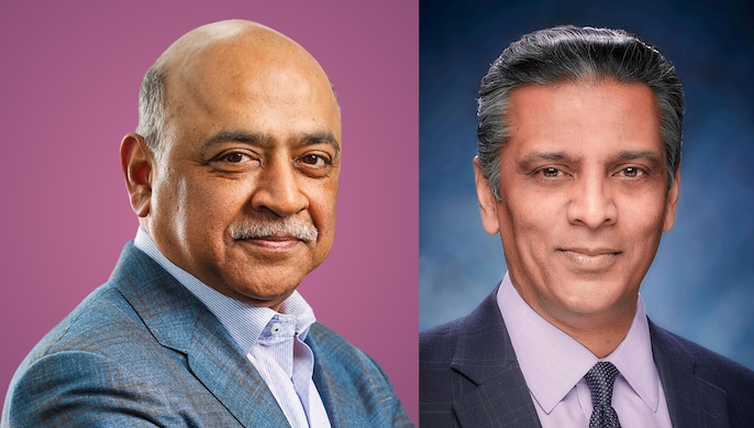 Arvind Krishna & Raj Subramaniam — Enterprise Giants in Safe Hands Arvind Krishna & Raj Subramaniam — Enterprise Giants in Safe Hands