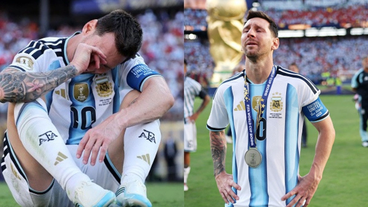 Watch: Messi in tears as Argentina falls to Spain in 2026 World Cup final