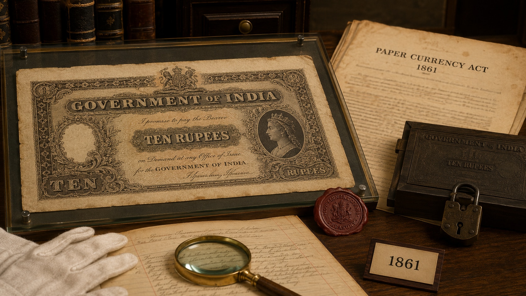 British Colonial Notes (1861)