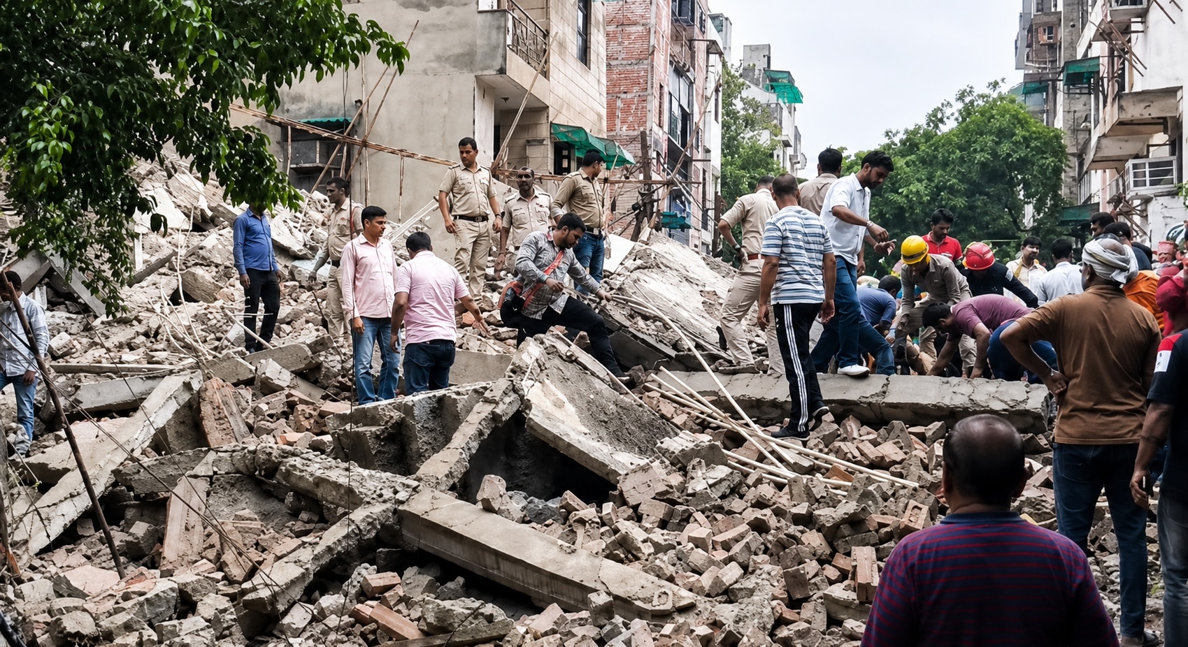 When Buildings Fall