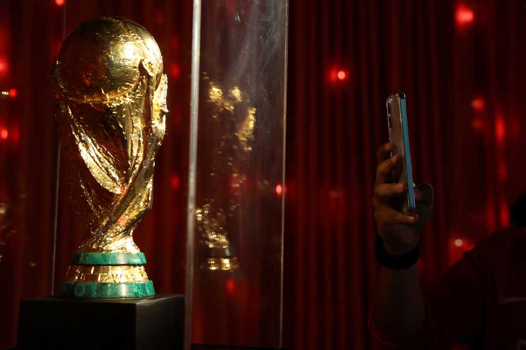 The Only Gold Trophy In Major Sport