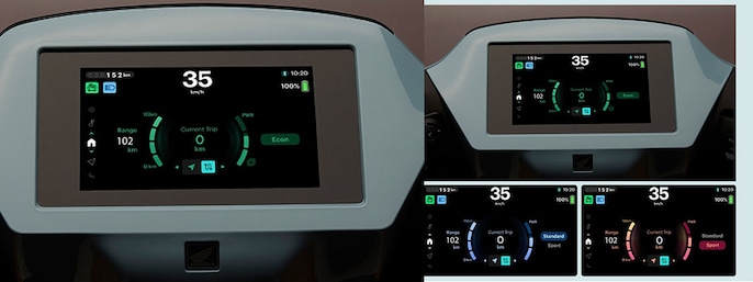 7-Inch TFT Display And RoadSync Connectivity 7-Inch TFT Display And RoadSync Connectivity