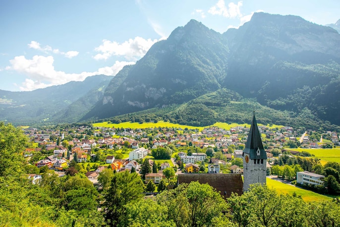 Liechtenstein — Alpine Beauty, Zero Airports Liechtenstein — Alpine Beauty, Zero Airports