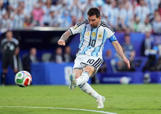His first World Cup hat-trick — in tournament No. 6 His first World Cup hat-trick — in tournament No. 6