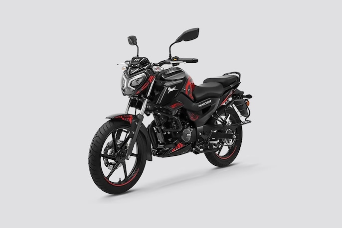 TVS Raider 125 — 780mm (₹83,410) TVS Raider 125 — 780mm (₹83,410)