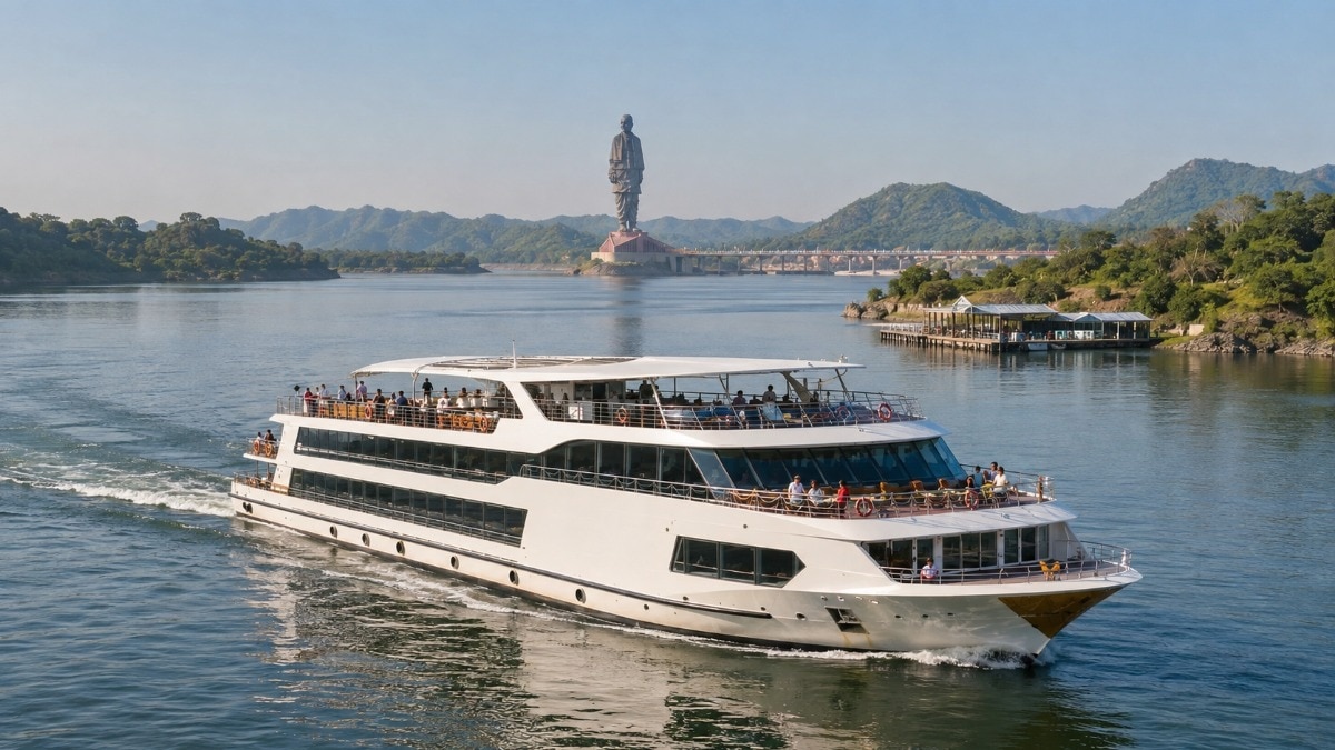 Narmada River Now Has A Luxury Cruise — Here's Everything About Gujarat's New Tourism Launch