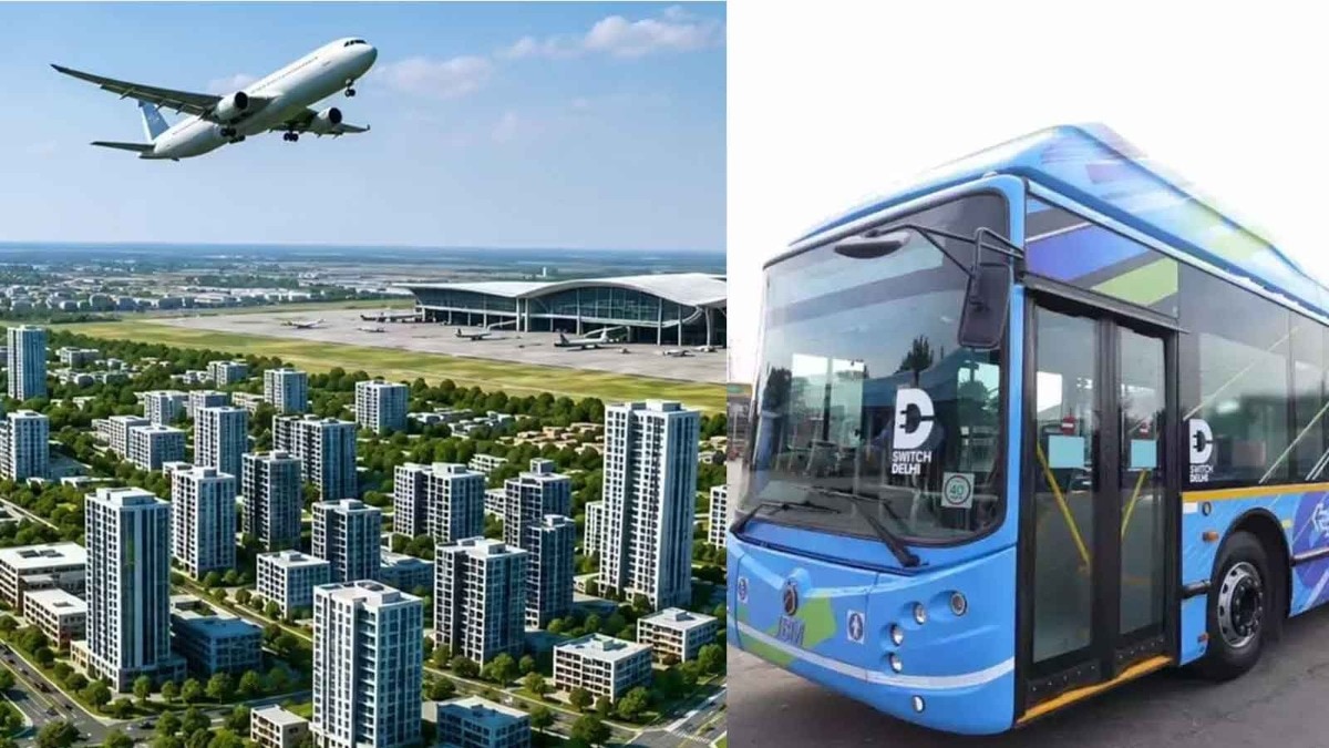 DTC Buses Will Soon Go Directly To Noida Airport — Here's The Route, Stops And What's Still Pending