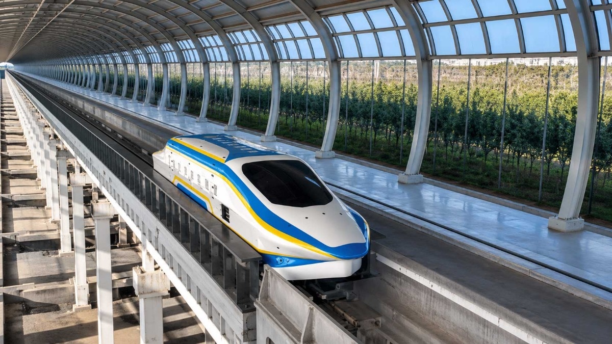 Not a passenger bullet train: How China’s experimental maglev vehicle reached 800kmph and stopped in eight seconds