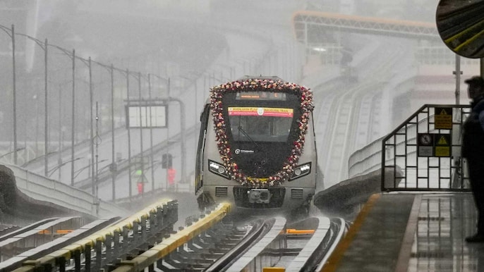 Blue Line Airport Link: Trial Runs By October Blue Line Airport Link: Trial Runs By October