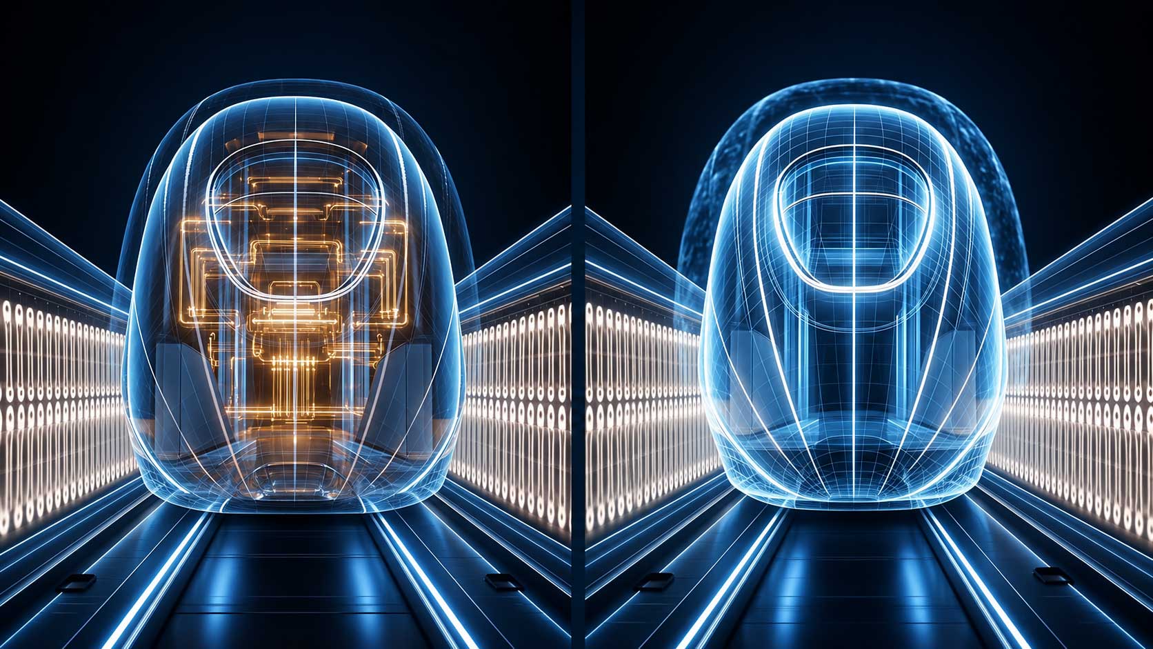 Magnetic suspension reduces contact friction