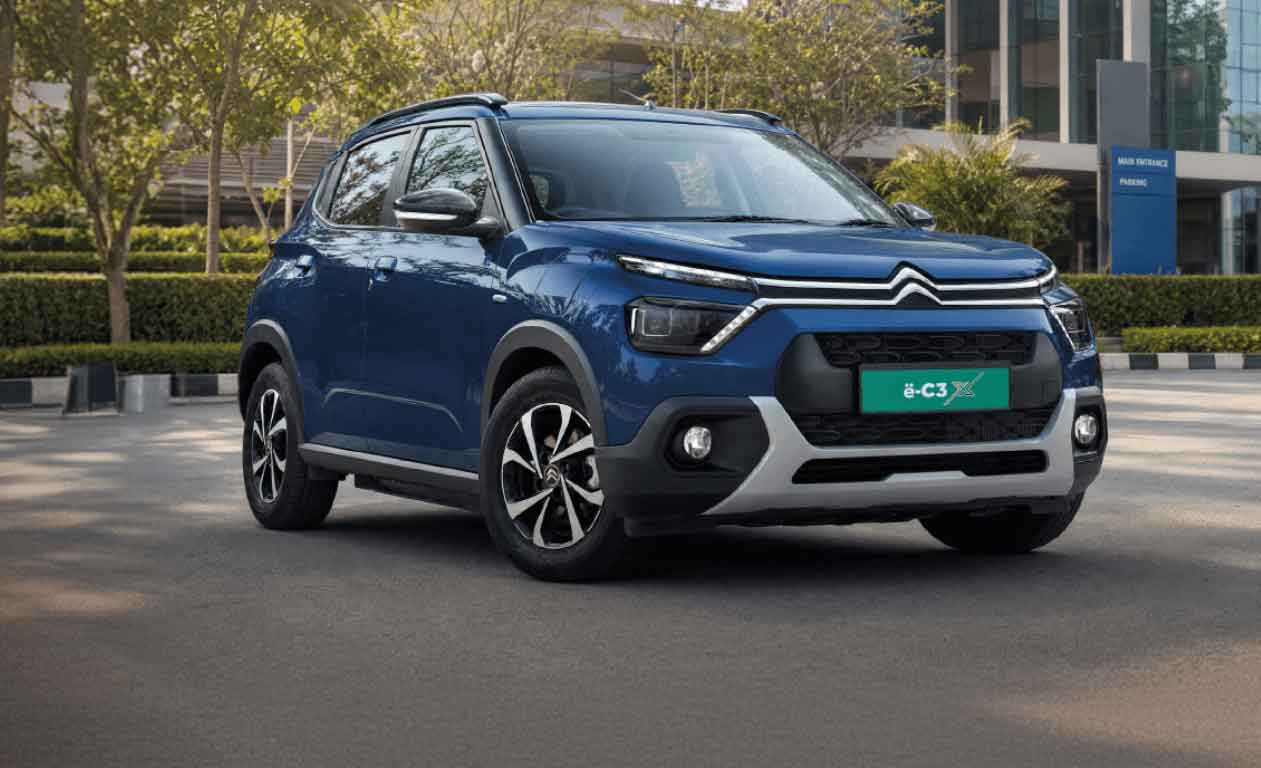 Citroen eC3 — From ₹8.49 Lakh (BaaS), SUV-Like Stance