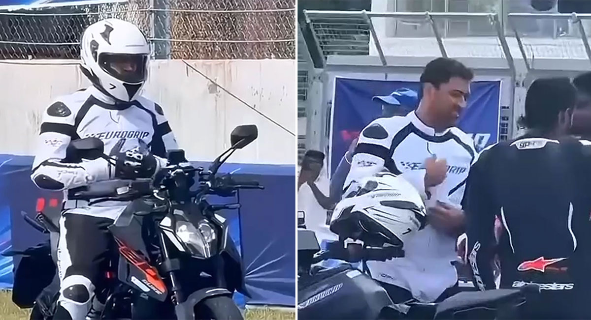 Dhoni Ride