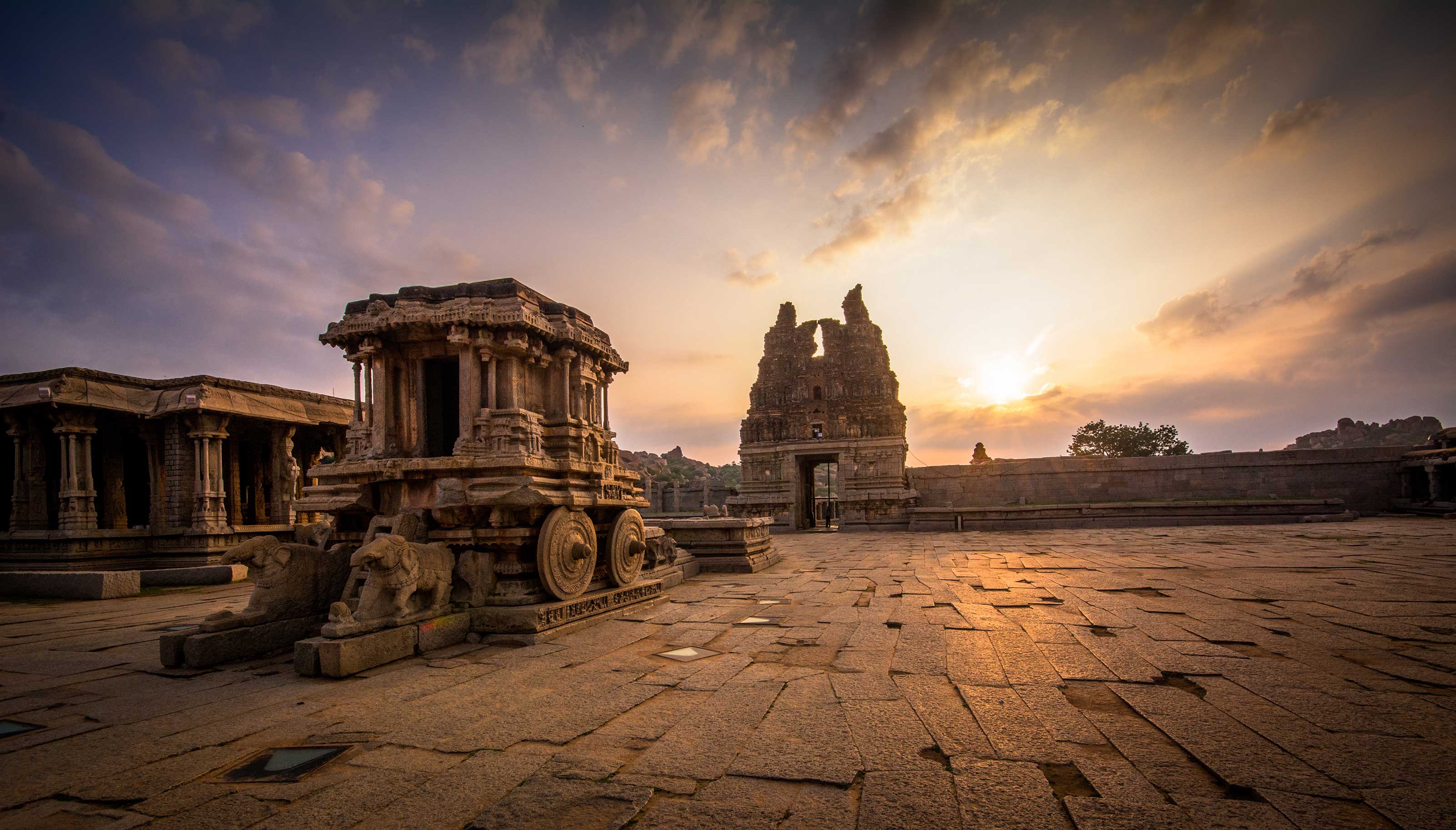 Hampi: approximately 340km