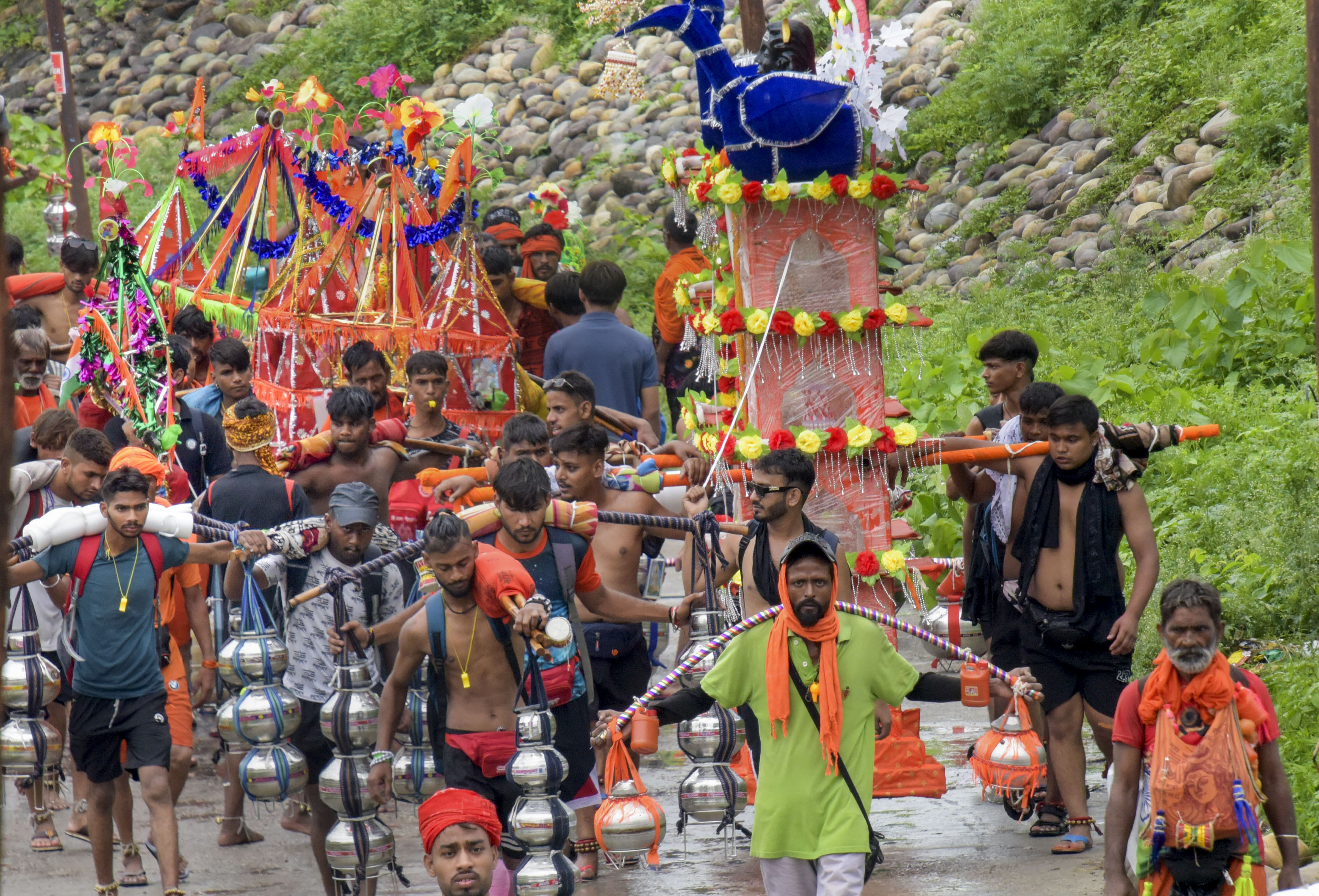 One Lane Reserved For Kanwariyas — Meerut To Delhi