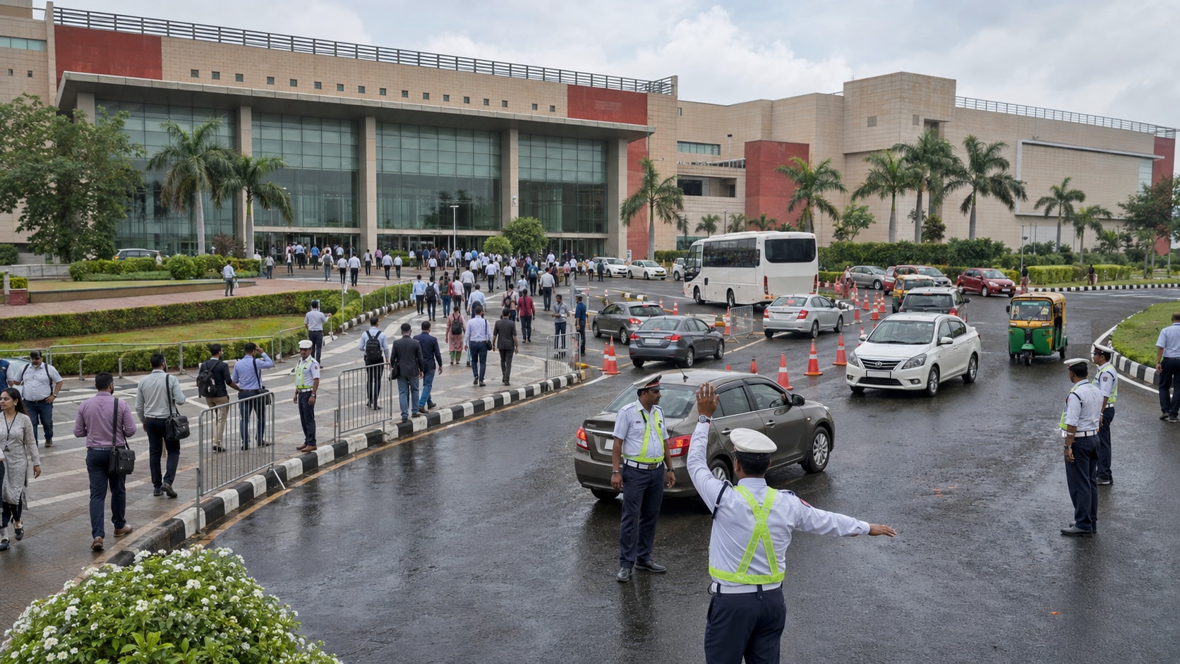 5,000-6,000 Visitors A Day — Traffic Plans In Place