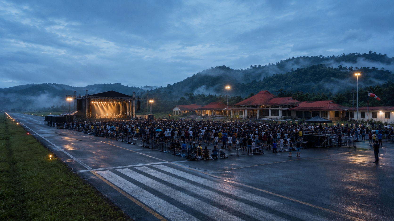 From Airport To Music Venue