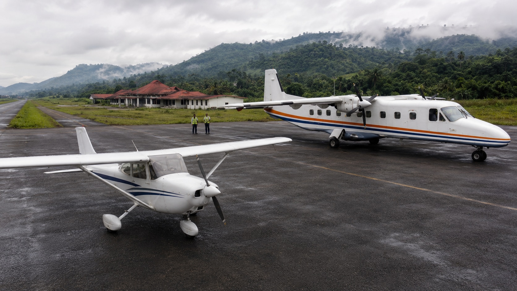 Two Planes Landed On Day One — And That Was It