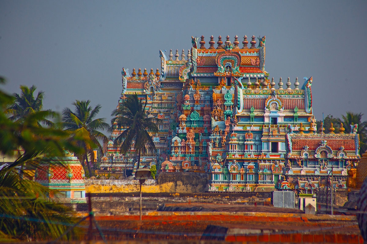 Temple rainbow
