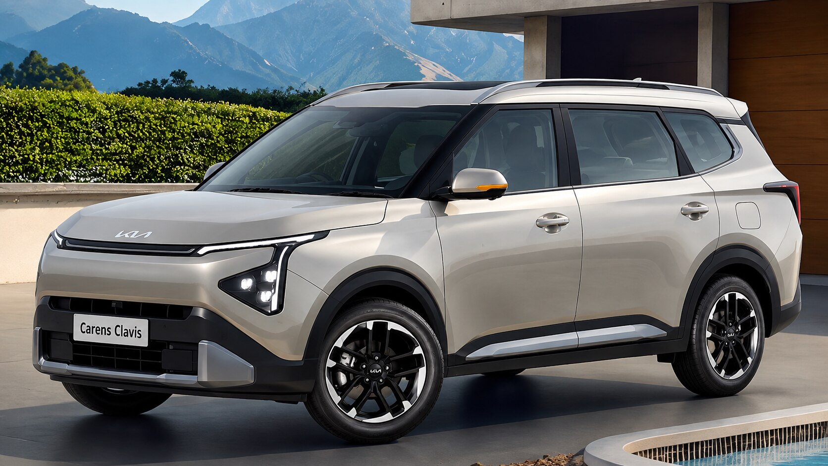 Kia Carens — six airbags and all-wheel disc brakes are standard