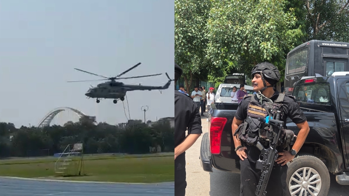 Current Delhi security reporting says Palam is expected