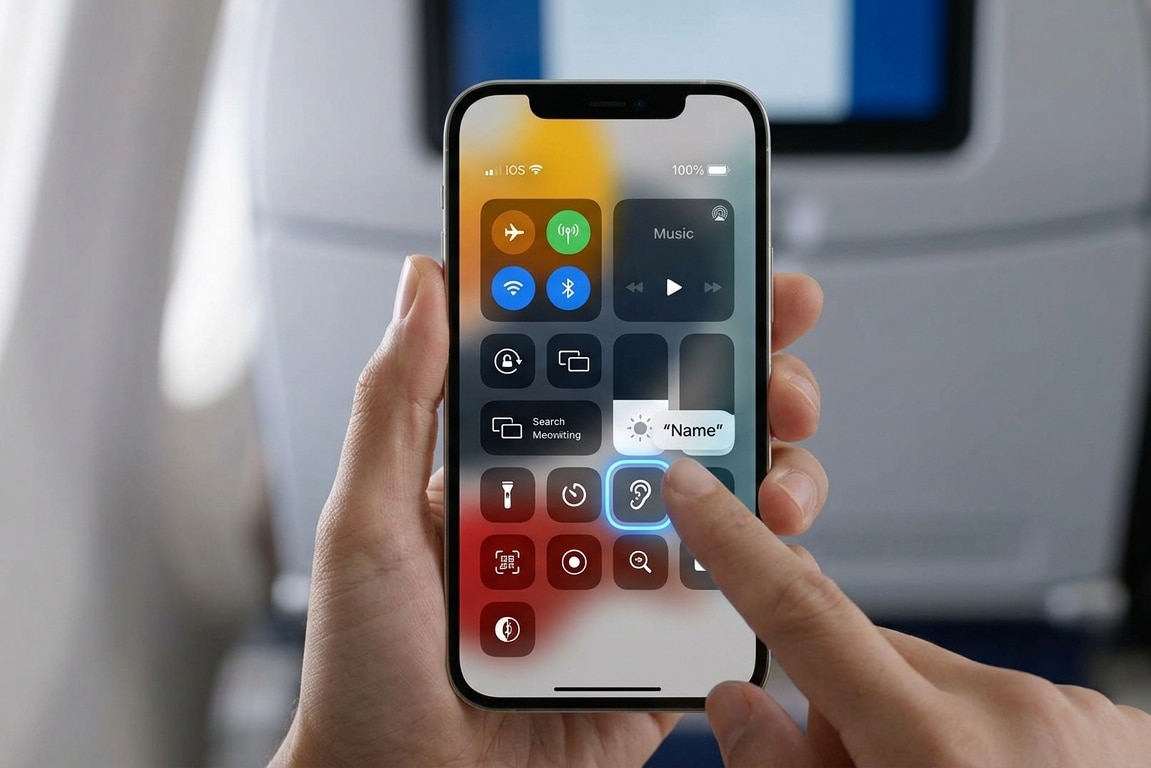 Control Center provides a quicker on-off switch Control Center provides a quicker on-off switch