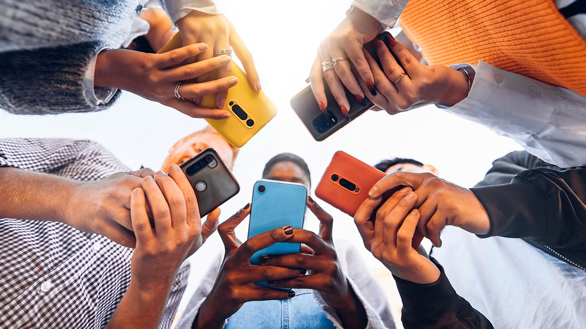 Phone frenzy