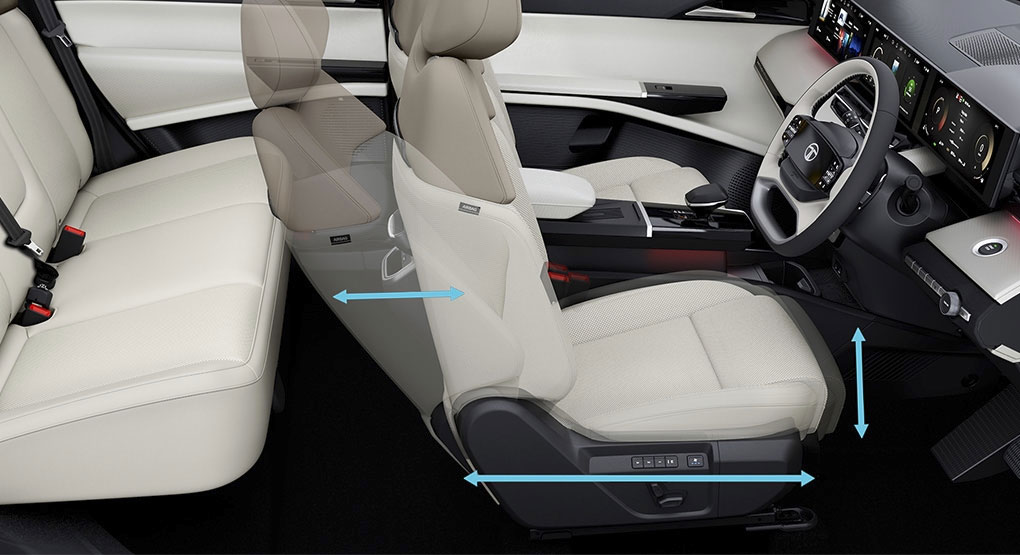 Pure+ L focuses on front-seat comfort and dual-zone climate control