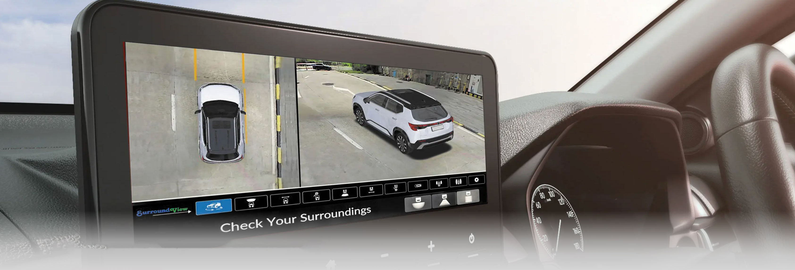 A 360-degree camera is currently an accessory, not standard equipment