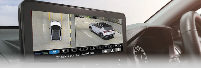 A 360-degree camera is currently an accessory, not standard equipment A 360-degree camera is currently an accessory, not standard equipment
